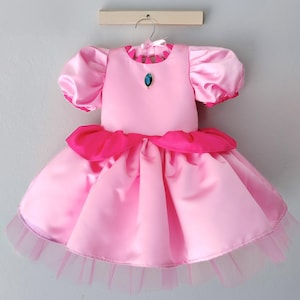 Pink Peach Princess Costume,Princess Toddler Costume,Birthday Photoshoot Costume,Baby Birthday Costume,Baby Photoshoot Costume