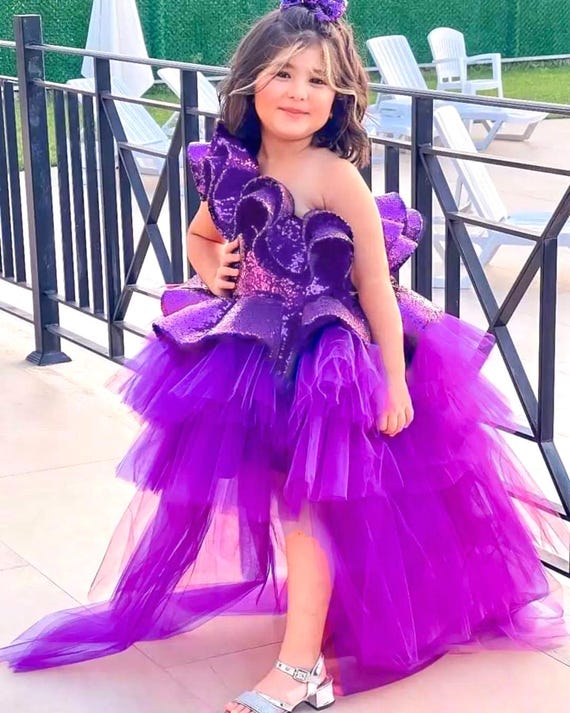 Purple Train Baby Dress: Toddler Tail Birthday Photoshoot Pageant Gown - Etsy Purple Train Baby Dress: Toddler Tail Birthday Photoshoot Pageant Gown - Etsy