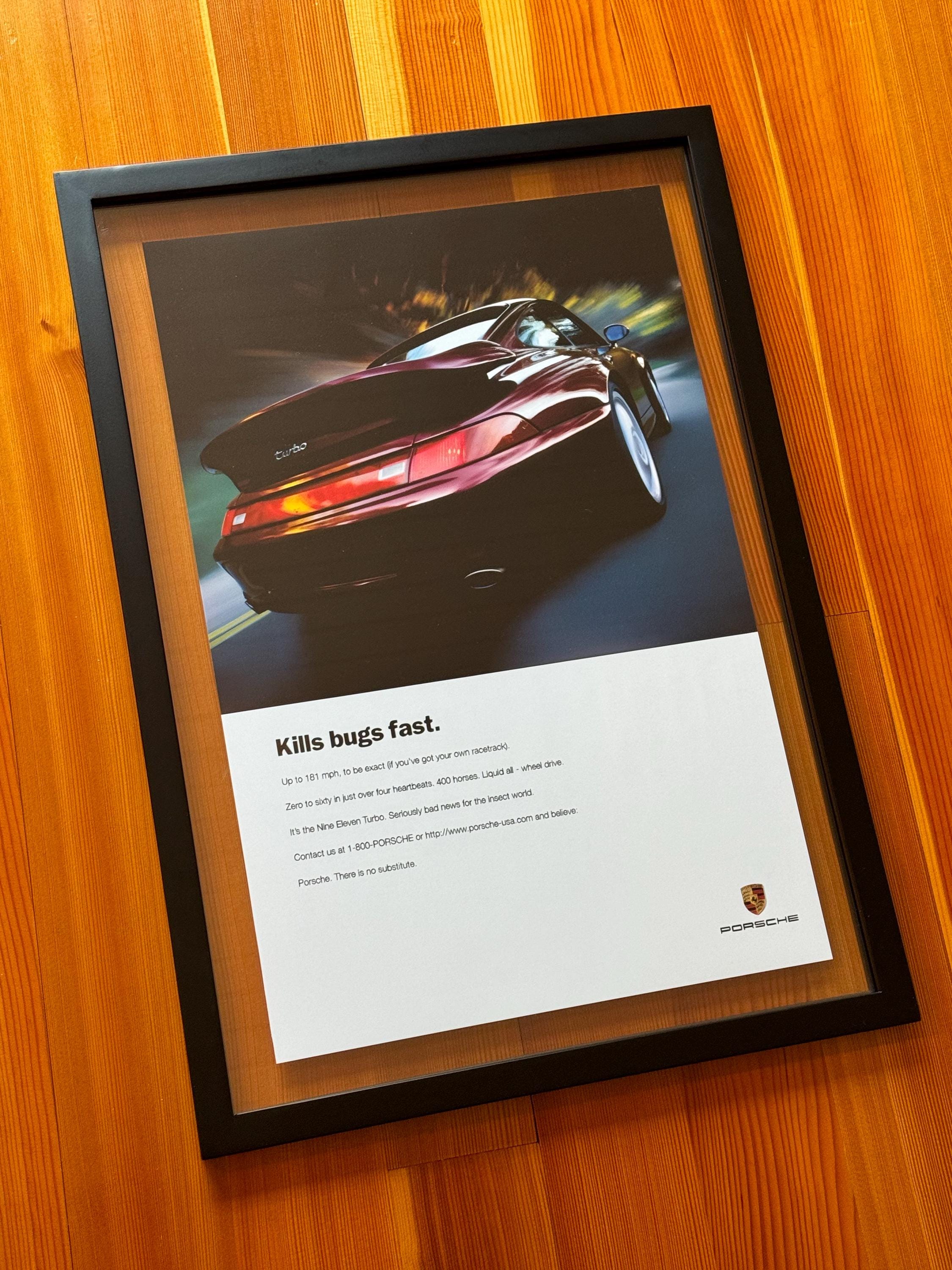 Porsche 911 993 Turbo Advertisement 
