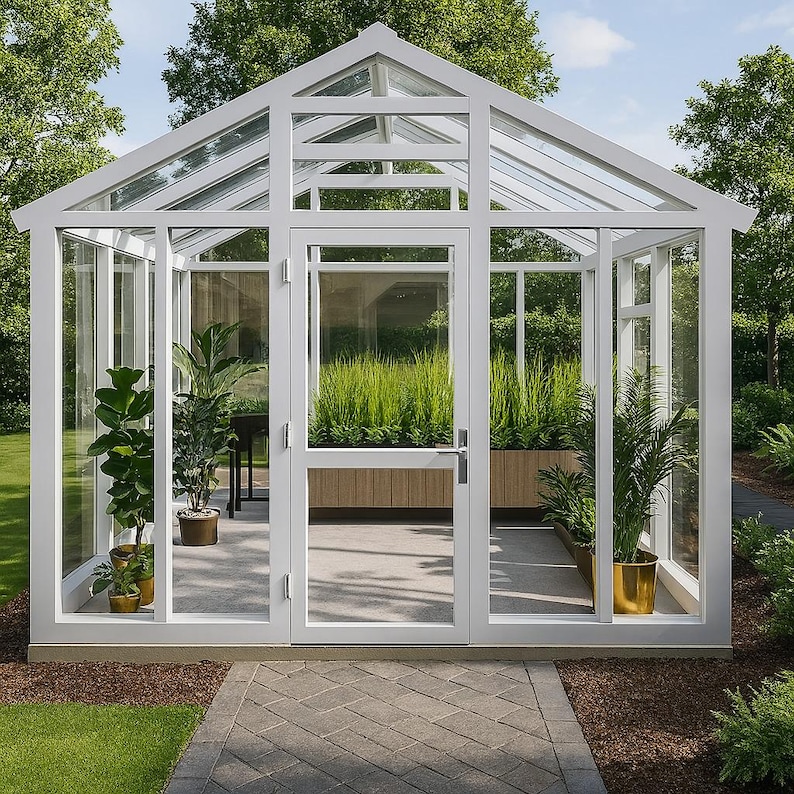 10x12 Backyard Greenhouse DIY Plans: Step-by-step PDF Download - Etsy