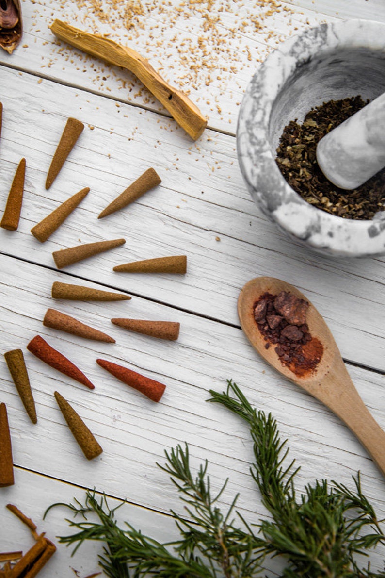 Incense Sample Pack Allnatural Organic Vegan Herbal Etsy