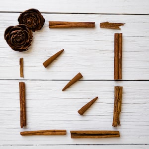 Cinnamon - All Natural Hand Rolled Incense Cones - Bag of 3, 6 or 12