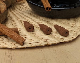 Cinnamon Backflow Cones - All Natural Hand Rolled Incense