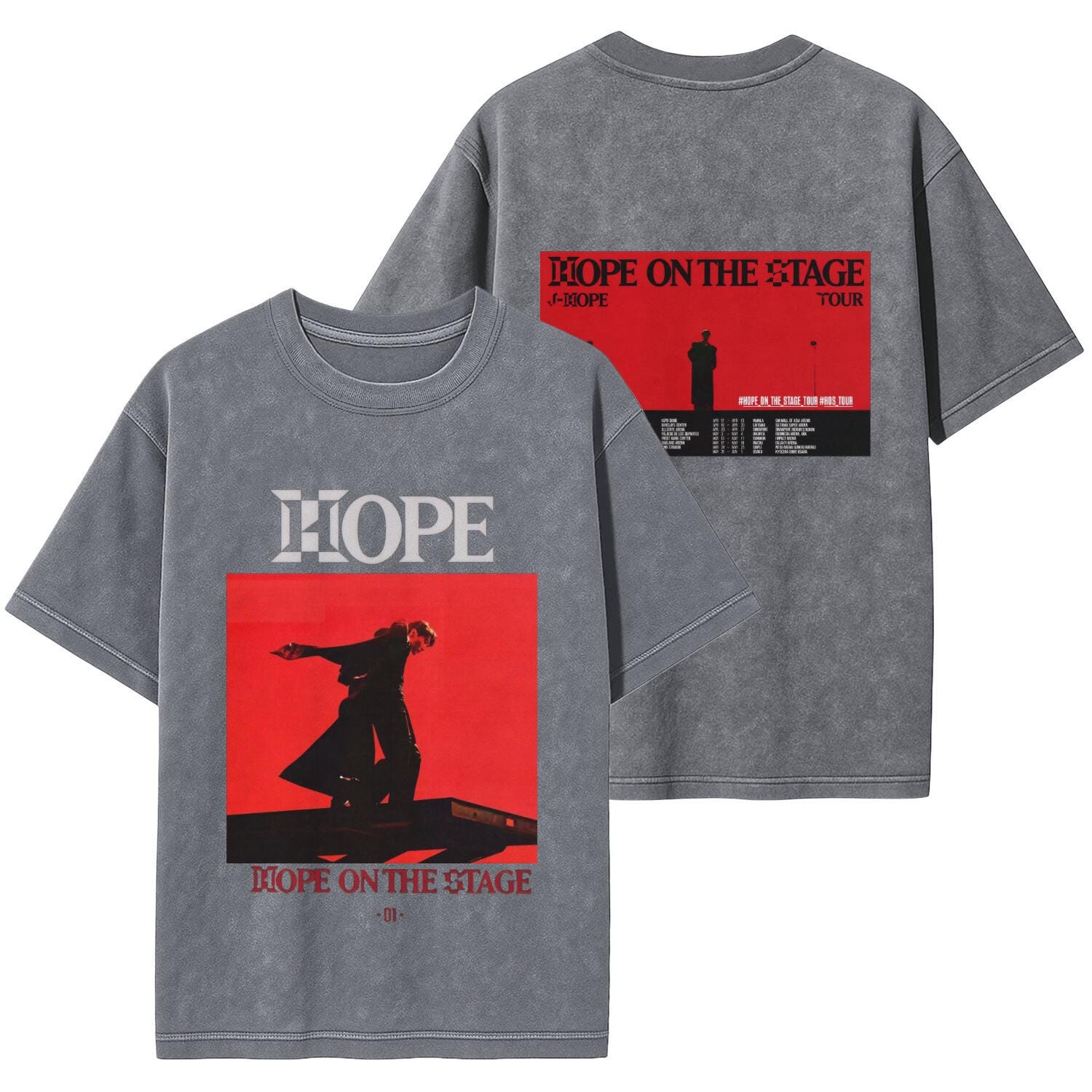 JHOPE Hope on the Stage Tour T-shirt Merch - Etsy