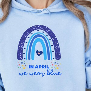 we wear blue in april tshirt, autism shirt, autism support shirt, autism shirt, womens autism shirt, autism dad shirt