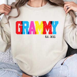 grammy tshirt, grammy gift, grammy shirts, personalized grammy, grammy life, grammy birthday gift, grammy est 2025