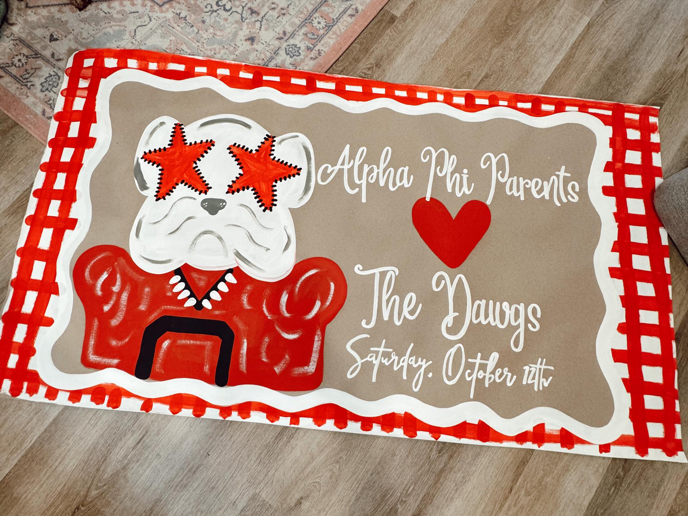Georgia Bulldogs Banner - Etsy Australia