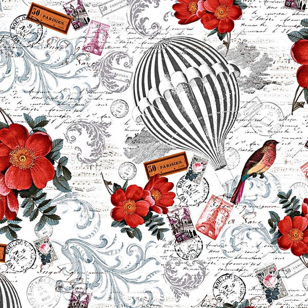 Paris Skies - La Parisienne - Michael Miller - 1 Yard - More Available - By the Yard