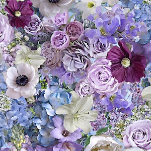 Cartas de amor florales - Tesoros eternos - 1 yarda - Últimas unidades disponibles