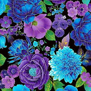 Utopia Florals - Timeless Treasures - 1 Yard - More on Order