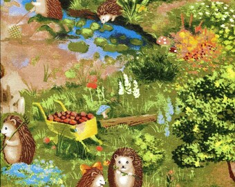 Hedgehog Village - Paintbrush Studio - Fat Quarter