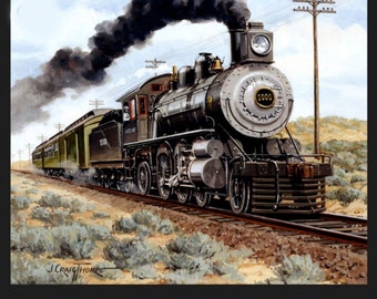 New - New Mexico Locomotive - Wind River Studios - 1 Yard Panel