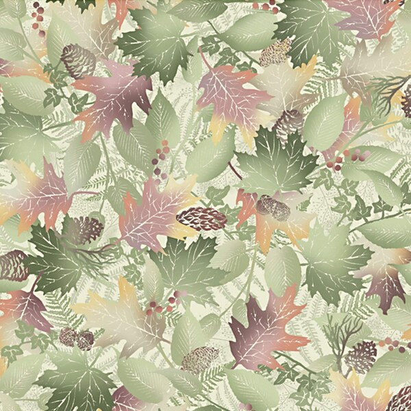 Forest Chatter Leaves - Maywood Studio - Fat Quarter