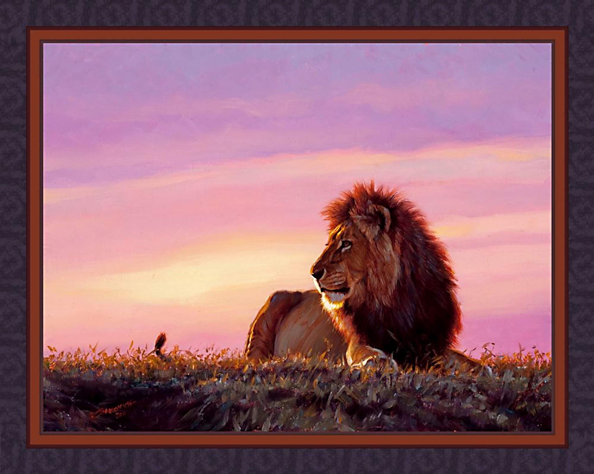 Soft Power Lion - 1 Yard Panel - More Available - Etsy