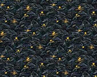 New - Moonlight Fireflies - Naturescapes - Northcott - 1 Yard - More Available