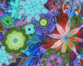 Venice Jewel Floral - Christiane Marques - Robert Kaufman - Fat Quarter
