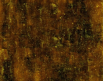 New - Cleo Rust Golden Scratched Texture  - Timeless Treasures - 1 Yard - More Available