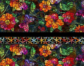 New - Dear Clara Black Border Stripe - In the Beginning - Jason Yenter - Yardage - More Available