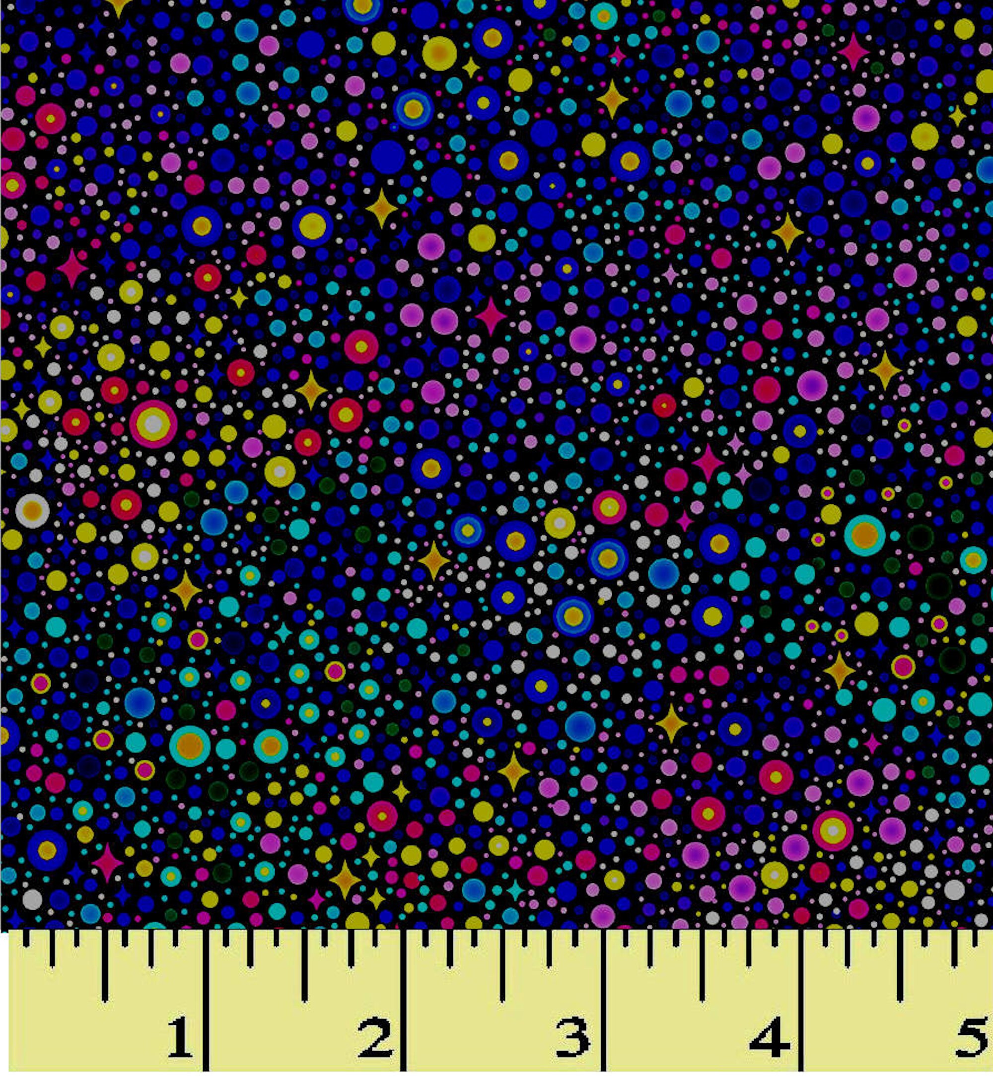 Sahul Thread Sahul Land Dots Blue - Oasis Fabrics - Yardage and More Available - Etsy