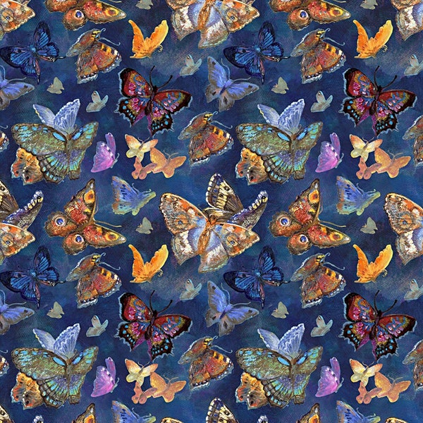 New - Ray of Hope Butterfly - 3 Wishes - 1 Yard - More Available - By the Yard