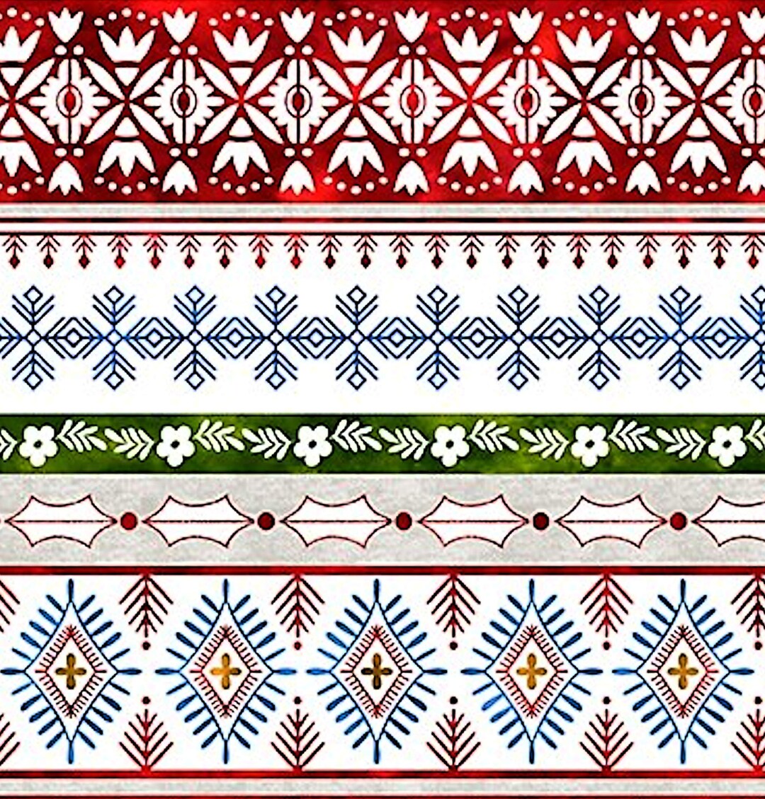 New Snow Stripe - in the Beginning - Jason Yenter - Yardage - Last ...