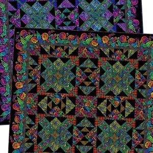 New - Vivid Quilt Pattern - In the Beginning - Jason Yenter