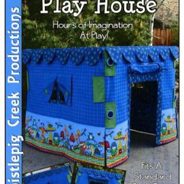 What's Bugging You Card Table Playhouse Pattern - Sue Marsh - Whistlepig Creek