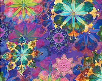 Venice Jewel Floral 2 - Christiane Marques - Robert Kaufman - Fat