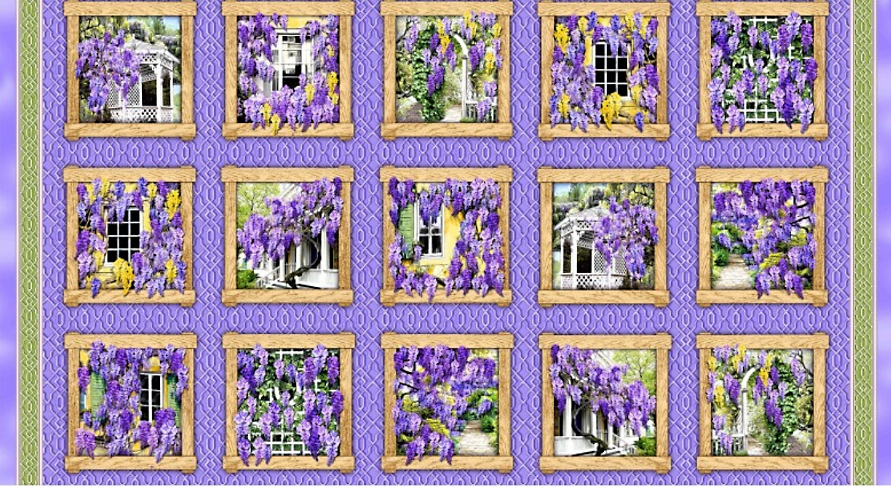 Wisteria Lane - Michael Miller - 1 Panel (24") - Slightly Short