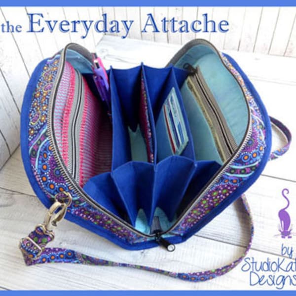 The Everyday Attache Pattern - Studio Kat Designs - Kathy Southern