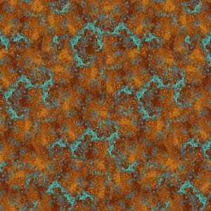 New - Crow-mazing - Rust Texture - Henry Glass - 1 Yard -  More Available