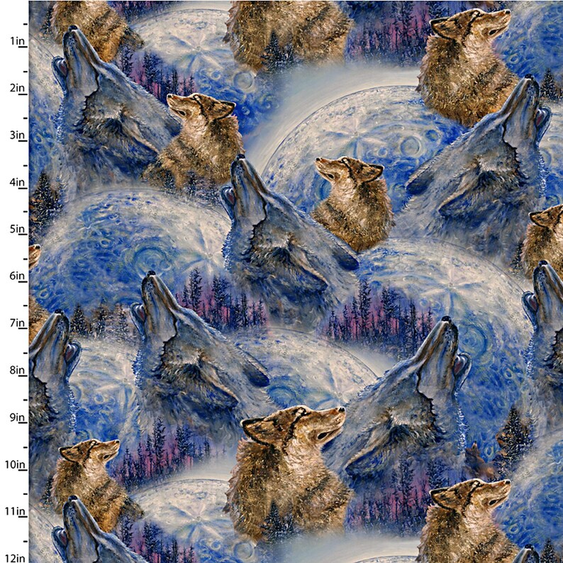 Howling Wolves - Power of Elements Digital - 3 Wishes - Josephine Wall ...