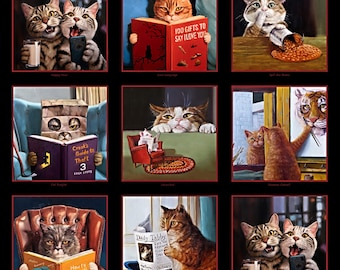 New - Cat's Meow - Elizabeth Studio - Panel (24") - More Available