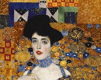 Portrait d’Adele Bloch Bauer - Gustav Klimt - Robert Kaufman - 1 Panneau (24 ») - Plus Disponible