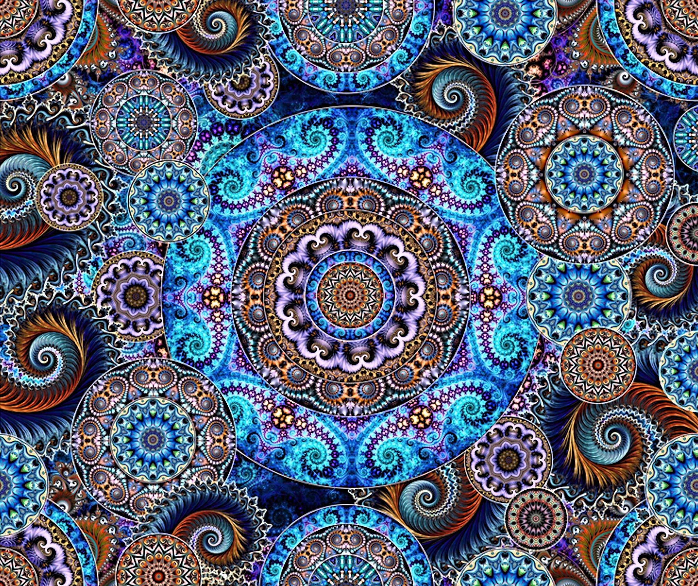 Twilight Large Medallion - Dan Morris - QT Fabrics - 1 Yard Panel ...
