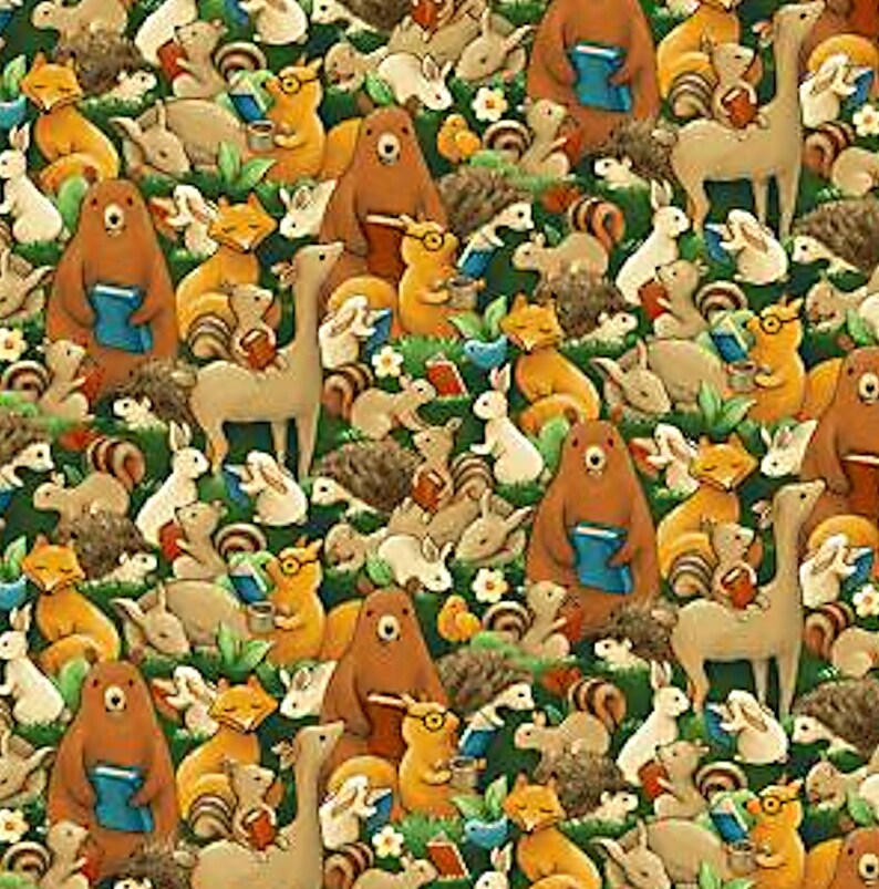 Half Yard Paintbrush Studio Forest Fables Animals