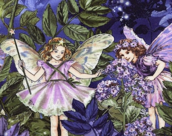 Night Fairies Border - Michael Miller - Half Yard - Etsy