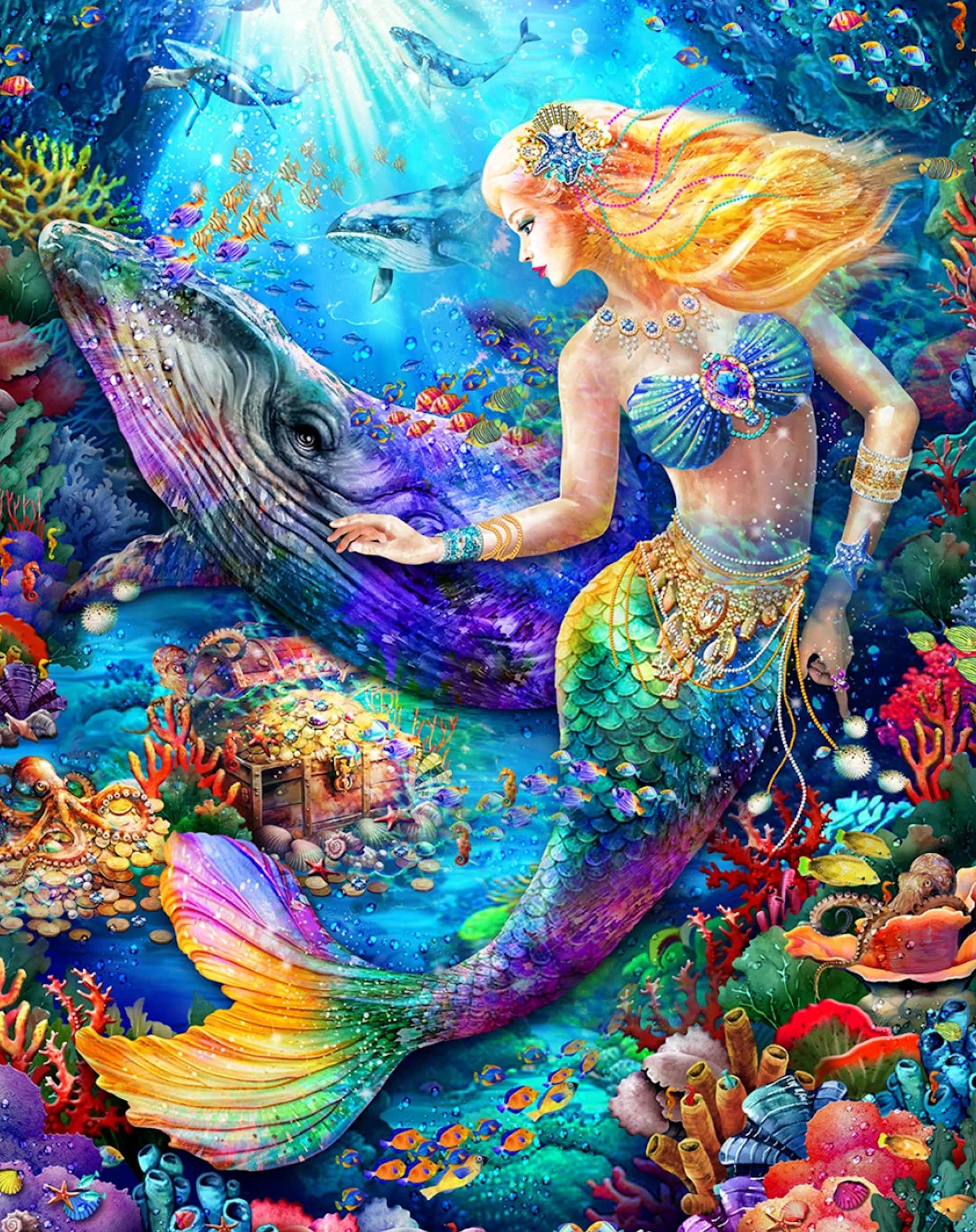 ダイヤモンドアートクラブ　Coral Mermaid 最終値下げ il_fullxfull.7244919431_rbu5.jpg