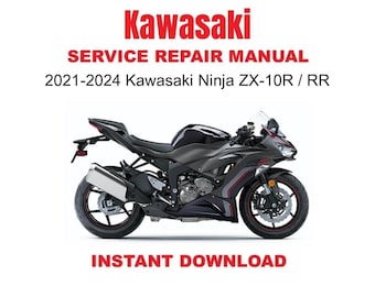 2021-2024 Kawasaki ZX-10R Ninja Workshop Service Manual
