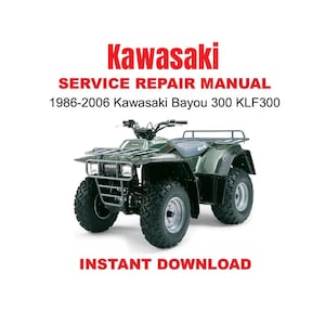 1988-2002 Kawasaki Bayou 220 KLF220 - Etsy