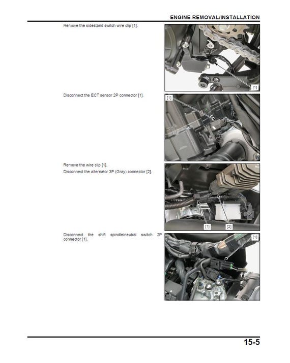 HONDA CB750 HORNET サービスマニュアル 2023-2025 Honda CB750 Hornet Service Repair Manual - Etsy