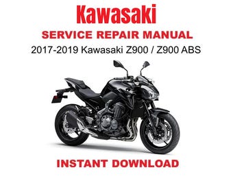Kawasaki Z900 / Z 900 ABS 2016 - 2017 Service Repair