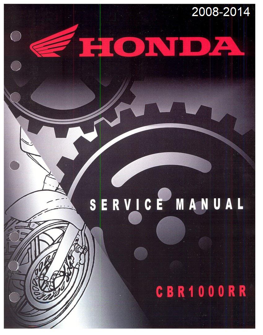 HONDA CBR1000RRサービスマニュアル 2008-2014 Honda CBR 1000RR Service Repair Workshop Manual - Etsy