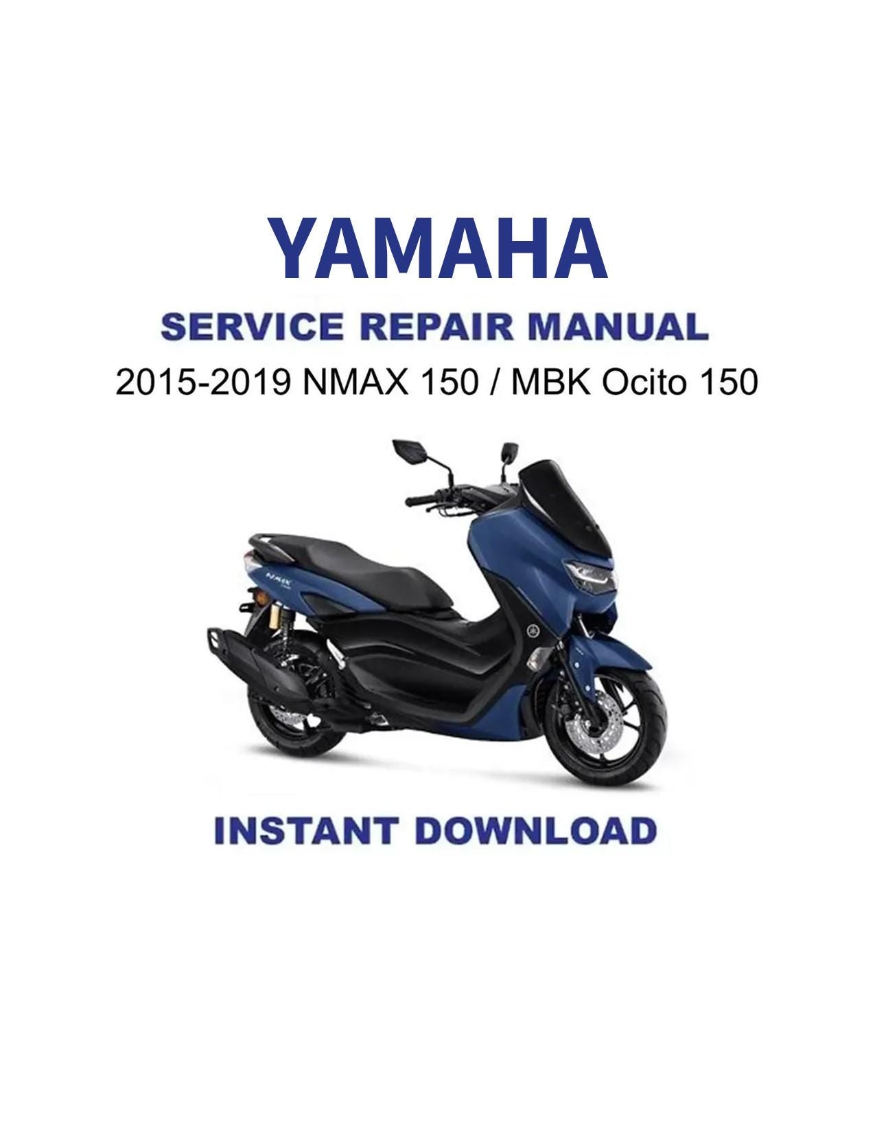 2015-2019 Yamaha Nmax 150 Service Repair Workshop Manual - Etsy