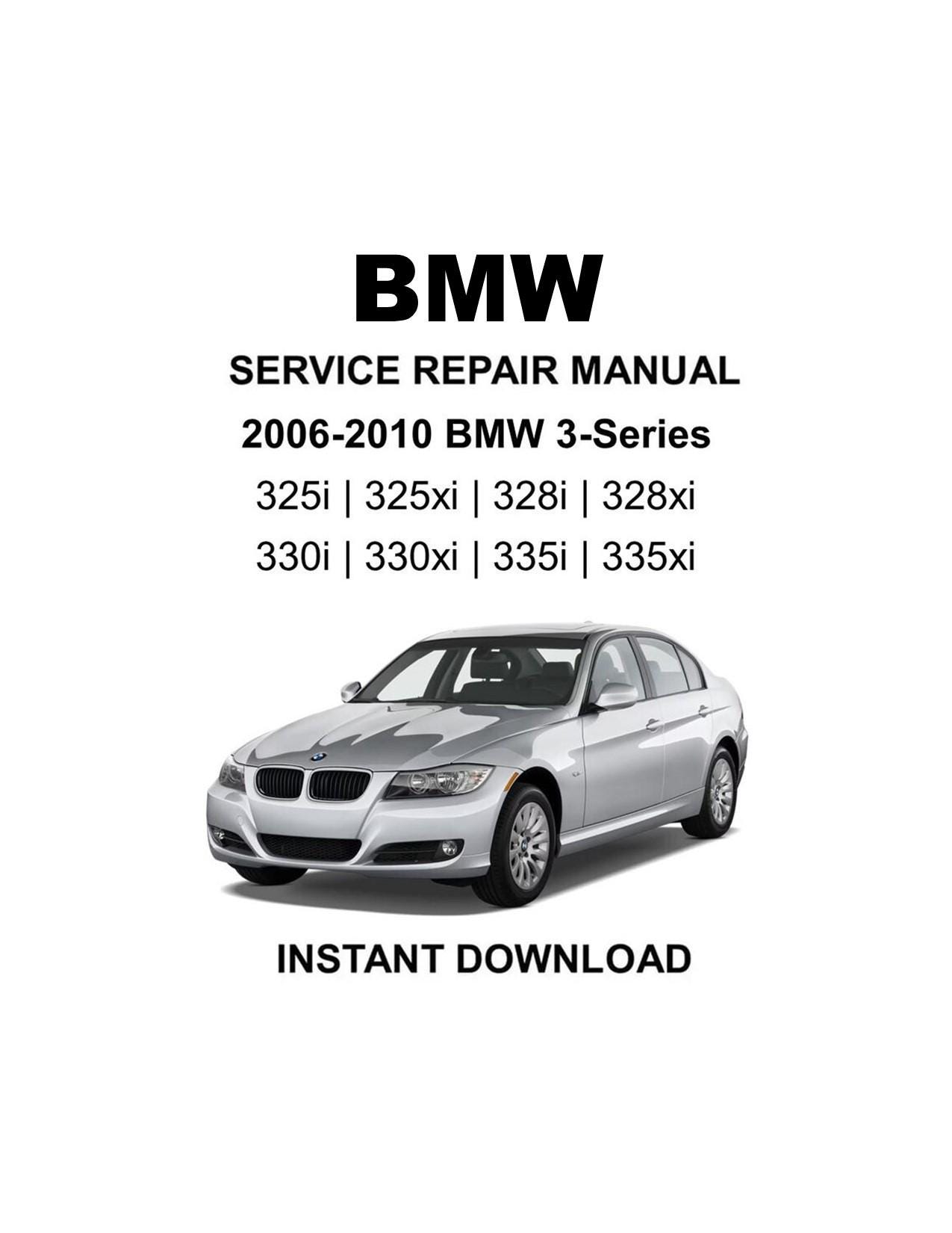 BMW 3 Series サービスマニュアル 2006-2011 2006-2010 BMW 3-series Service Repair Workshop Manual - Etsy