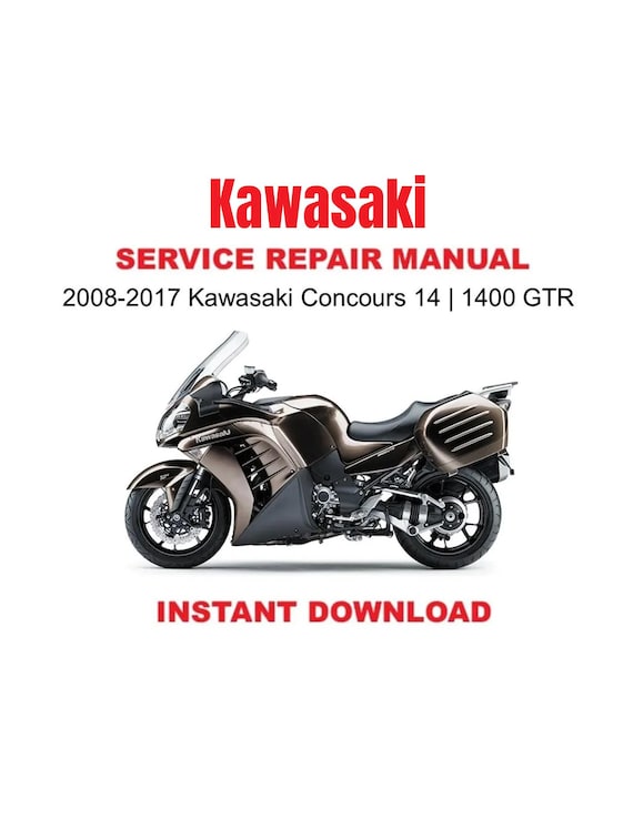 2008-2017 Kawasaki Concours 14 | 1400 GTR | ABS Service