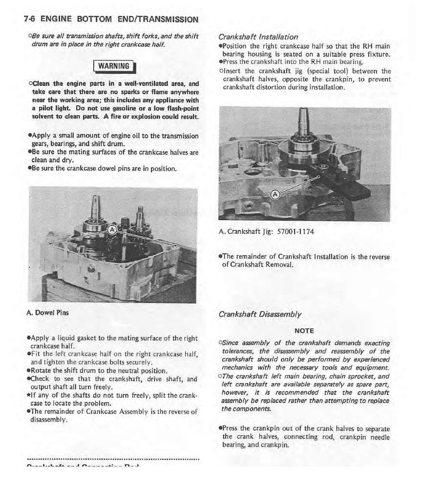 Bayou IT語版　3ED 1986-2006 Kawasaki Bayou 300 KLF300 Service Repair Manual - Etsy