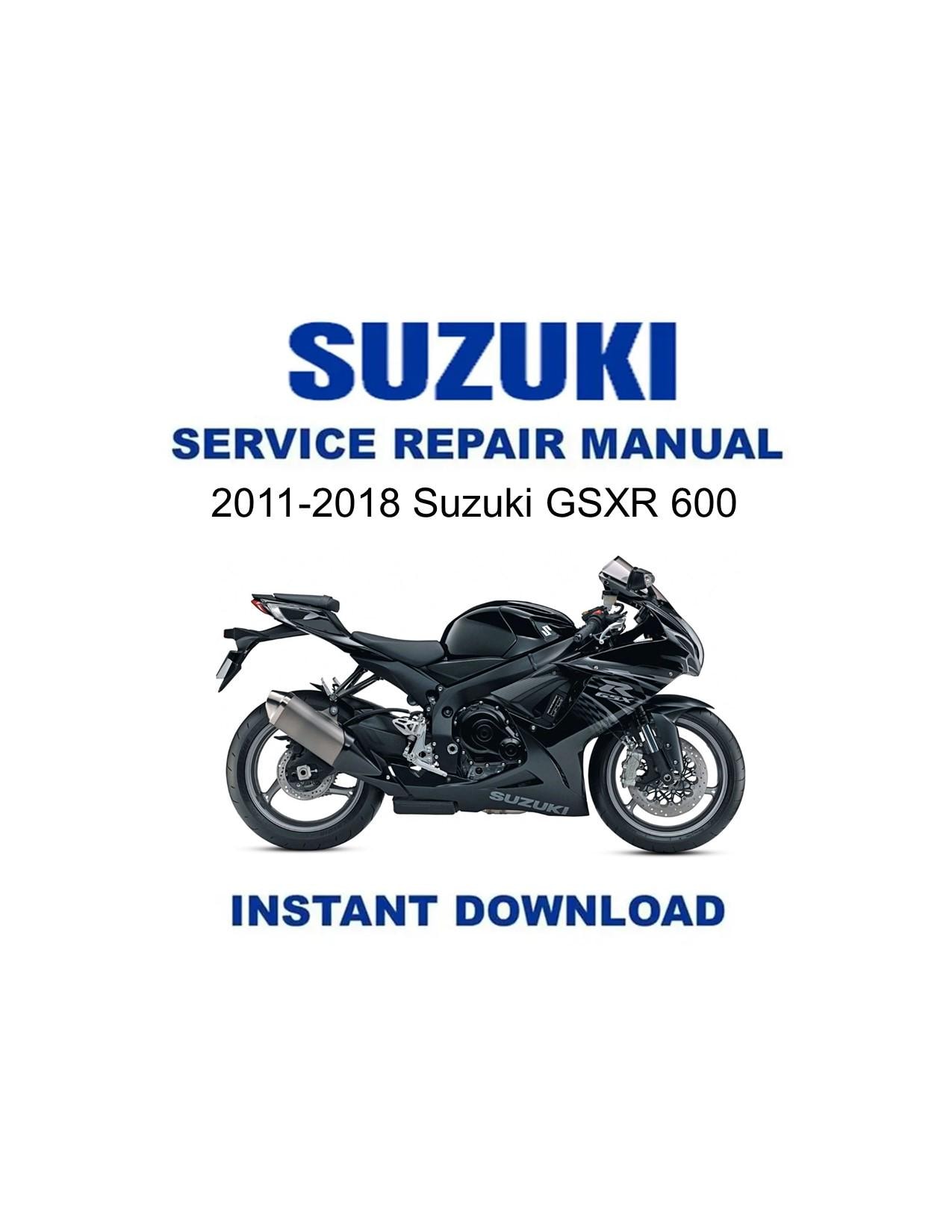 Suzuki 2012 ☆GSX-R600 L1～L5 サービスマニュアル 英語版☆ GSX-R