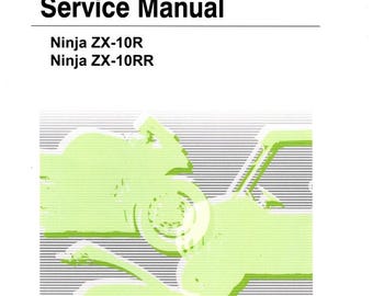 2021-2024 Kawasaki Ninja ZX-10R / ZX-10RR Service Repair Workshop