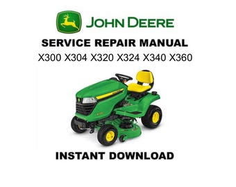 2012 JOHN DEERE X300 MANUAL PDF FREE DOWNLOAD visual data 2